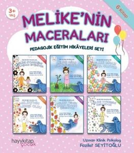 Melikenin Maceraları 6lı Pedagojik Eğitim Hikyeleri Seti-6 Kitap Takım