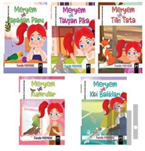 Meryem ve Hayvan Dostları Hikaye Seti (5 Kitap Takım)