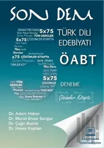 ÖABT Türk Dili ve Edebiyatı Son Dem 5 Deneme Çözümlü