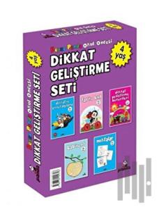 Okul Öncesi 4 Yaş Dikkat Geliştirme Seti (5 Kitap)