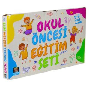 Okul Öncesi Eğitim Seti - 5 Kitap Takım - Kutulu