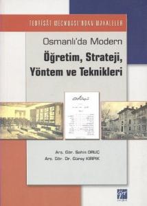 Osmanlı'da Modern Öğretim Strateji Yöntem ve Teknikleri