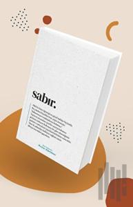 Özel Tasarımlı Huzur Ajandası - Sabır (Ciltli)