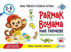 Parmak Boyama - Minik Parmaklar - Eğlenceli Boyama Oyunu 3 - 6 Yaş