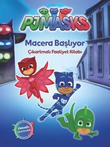 Pjmasks-Macera Başlıyor-Çıkartmalı Faaliyet Kitabı