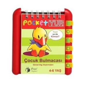 Pocket YUP 4-6 Yaş Çocuk Bulmacası Görsel Algı Alıştırmaları