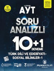 Puan AYT 2. Oturum Soru Analizli 10+1 Deneme (Yeni)