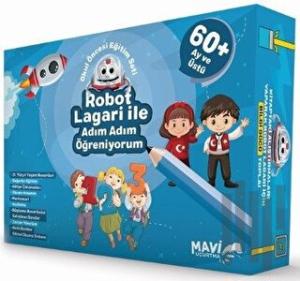 Robot Lagari ile Adım Adım Öğreniyorum - Okul Öncesi Eğitim Seti 60 Ay ve Üstü