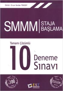 SMMM Staja Başlama Tamamı Çözümlü 10 Deneme Sınavı