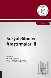 Sosyal Bilimler Araştırmaları II (AYBAK 2019 Eylül)
