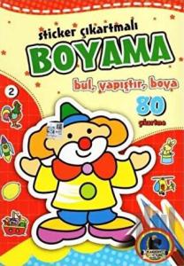 Sticker Çıkartmalı Boyama 2
