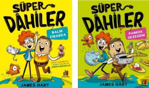 Süper Dahiler Kahkaha Kitap Seti (2 Kitap)
