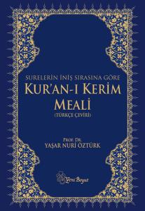 Surelerin İniş Sırasına Göre Kur'an-ı Kerim Meali (Türkçe Çeviri) (Ciltli)