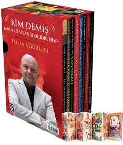 Talha Uğurluel Tarih Konuşuyor Seti - 8 Kitap Takım Osmanlı Kartpostalı Hediyeli