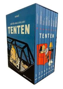 Tenten Serisi Seti - 8 Kitap Takım (Ciltli)