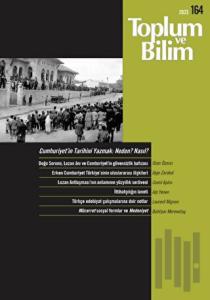 Toplum ve Bilim Dergisi Sayı: 164