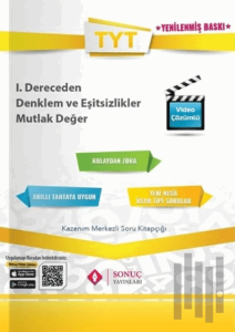 TYT 1. Dereceden Denklem ve Eşitsizlikler Mutlak Değer