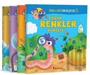 Ufak Ufak Bilim Seti - Bebo ve Bice'nin Keşifleri (4 Kitap)