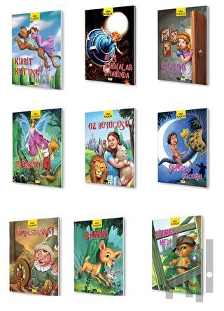 1. Sınıflar İçin Dünya Klasikleri Seti - 10 Kitap Takım2