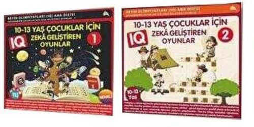 10-13 Yaş Çocuklar için Zeka Geliştiren Oyunlar (2 Kitap) | Kitap Amba