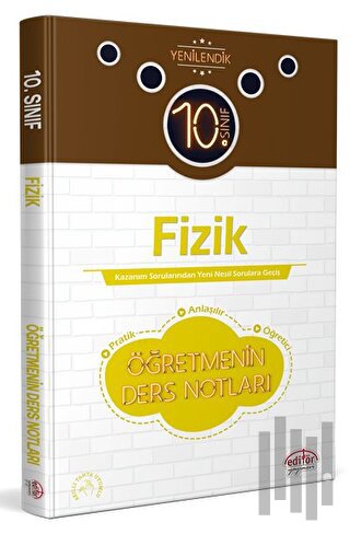 10. Sınıf Fizik Öğretmenin Ders Notları