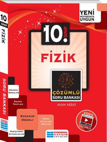 10.Sınıf Fizik Video Çözümlü Soru Bankası