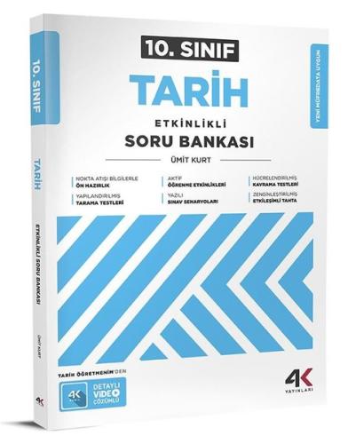 10. Sınıf Tarih Etkinlikli Soru Bankası