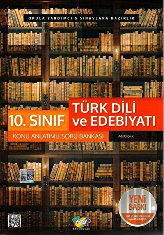 10. Sınıf Türk Dili ve Edebiyatı Konu Anlatımlı Soru Bankası | Kitap A