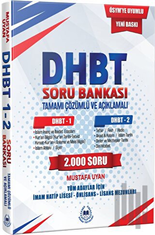 2018 DHBT Tamamı Çözümlü ve Açıklamalı Soru Bankası 1 - 2