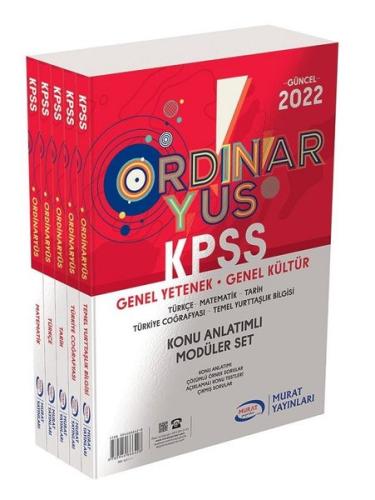 2020 KPSS Ordinaryüs Genel Yetenek Genel Kültür Lisans Modüler Set 100