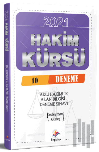 2021 Adli İdari Hakimlik Hakim Kürsü Alan Bilgisi 10 Deneme