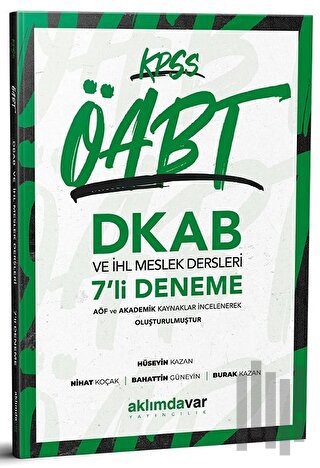 2021 KPSS ÖABT Din Kültürü ve Ahlak Bilgisi ve İHL Meslek Dersleri 7'li Deneme