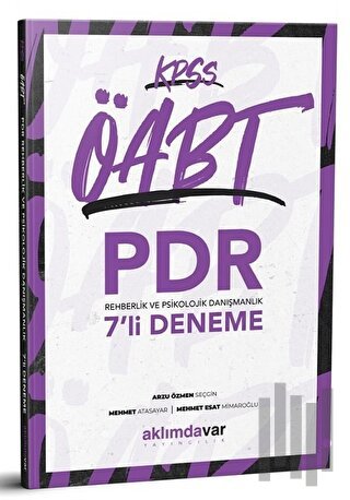 2021 KPSS ÖABT PDR Rehberlik ve Psikolojik Danışmanlık 7'li Deneme