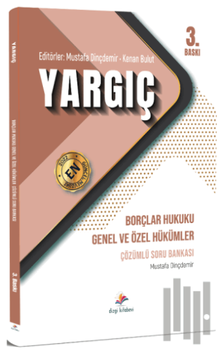 2022 İdari Hakimlik YARGIÇ Borçlar Hukuku Genel Özel Hükümler Soru Bankası