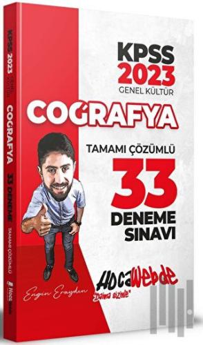 2023 KPSS Coğrafya 33 Deneme Çözümlü - Engin Eraydın | Kitap Ambarı