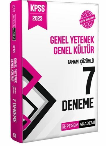 2023 KPSS Genel Yetenek Genel Kültür Tamamı Çözümlü 7 Deneme