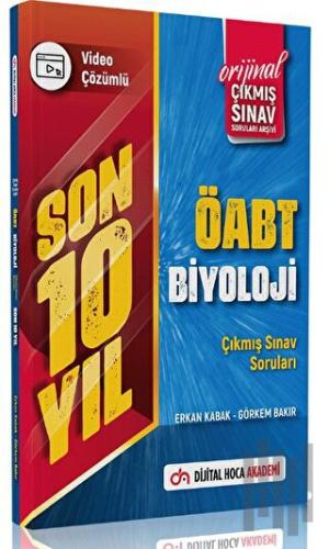 2023 ÖABT Biyoloji Son 10 Yıl Orijinal Çıkmış Sınav Soruları Video Çözümlü Akademi