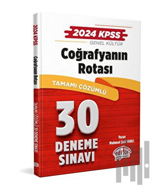 2024 KPSS Coğrafyanın Rotası Tamamı Çözümlü 30 Deneme Sınavı