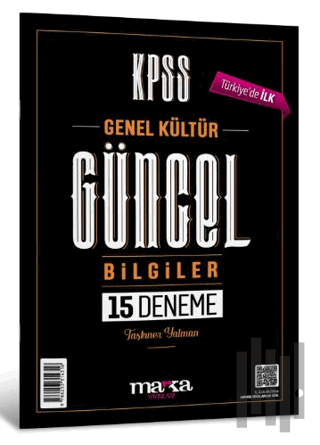 2025 KPSS Genel Kültür Güncel Bilgiler 15 Deneme