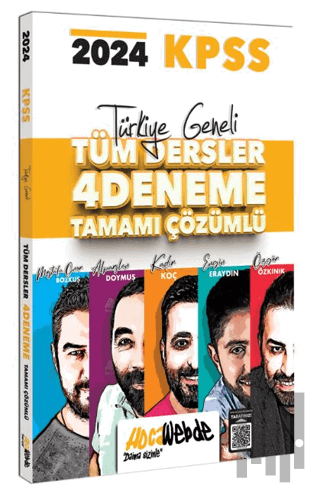 2024 KPSS Genel Yetenek Genel Kültür Tamamı Çözümlü 4 Fasikül Deneme Sınavı