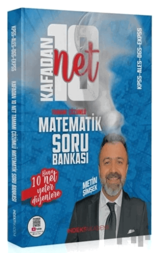 2024 KPSS Matematik Kafadan 10 Net Soru Bankası Çözümlü | Kitap Ambarı