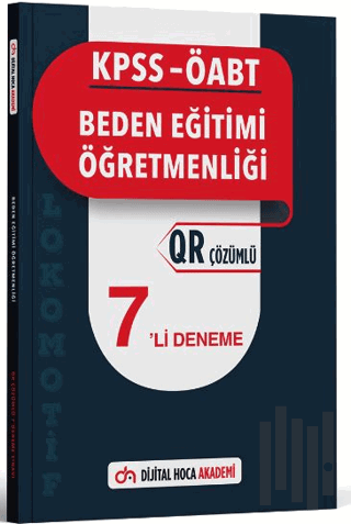 2024 KPSS ÖABT Beden Eğitimi Öğretmenliği Lokomotif Serisi QR Çözümlü 7'li Deneme