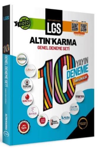 2024 LGS 8. Sınıf 10 Farklı Yayın 10 Deneme Tüm Konular Sorular Tamamı