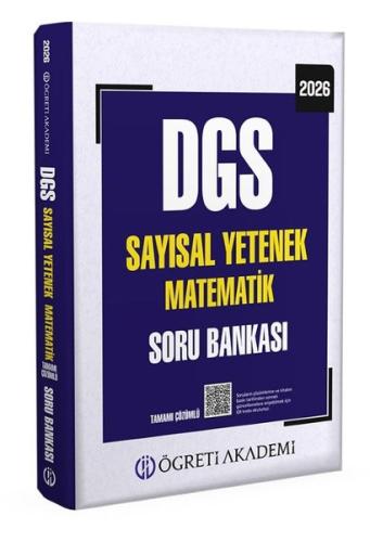 2026 DGS Sayısal Yetenek Matematik Tamamı Çözümlü Soru Bankası