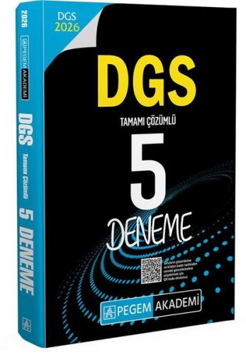 2026 DGS Tamamı Çözümlü 5 Deneme