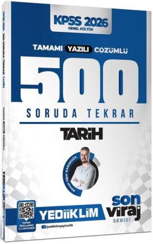 2026 KPSS AGS Son Viraj Serisi Tarih Tamamı Yazılı Çözümlü 500 Soruda Genel Tekrar Kampı
