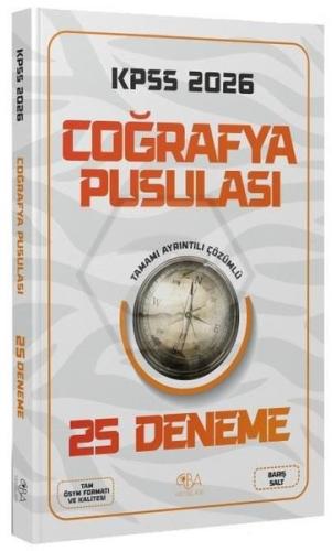 2026 KPSS Coğrafya Pusulası 25 Deneme Çözümlü