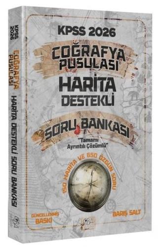 2026 KPSS Coğrafya Pusulası Harita Destekli Soru Bankası Çözümlü