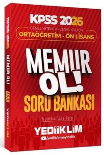 2026 KPSS Genel Yetenek Genel Kültür Ortaöğretim  -  Ön Lisans Memur Ol Soru Bankası