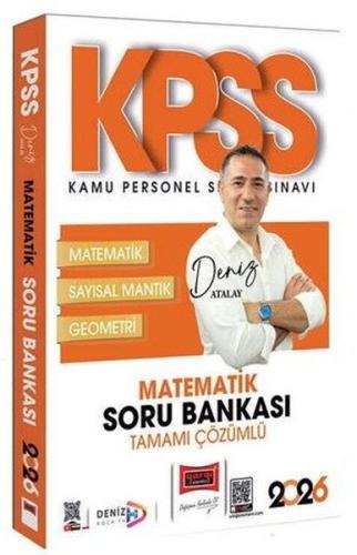 2026 KPSS Genel Yetenek Tamamı Çözümlü Matematik Soru Bankası